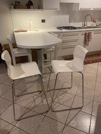 Coppia di sgabelli moderni