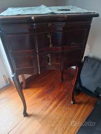 comodino  chiffonier cin cassettini