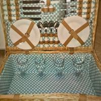 cestino inglese vimini da pic nic