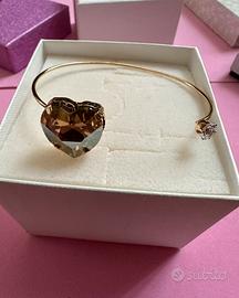 Bracciale dorato acciaio