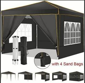 GAZEBO bianco impermeabile  3x3 metri