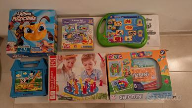Lotto giochi bambini 3-5 anni