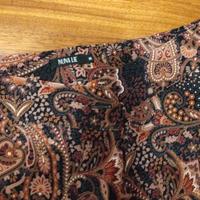 pantaloni nuna lie fantasia paisley taglia M 