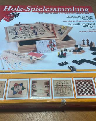 Set di 15 giochi in legno