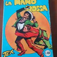 Tex n.1 la mano rossa lire 400