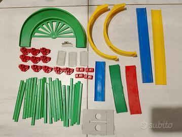 Lotto pezzi di ricambio pista darda-drom vintage