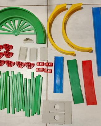 Lotto pezzi di ricambio pista darda-drom vintage