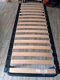 Rete con doghe in legno