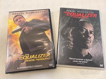 Equalizer DVD 1,2 con Denzel Washington