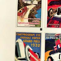STAMPE GRAN PREMI AUTOMOBILI D'EPOCA
