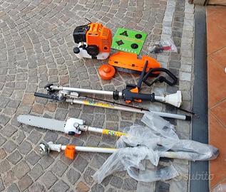 Decespugliatore tagliaerba 4 in 1 52cc 2 tempi