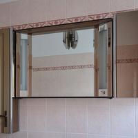 Specchiera da bagno con 2 vani portaoggetti