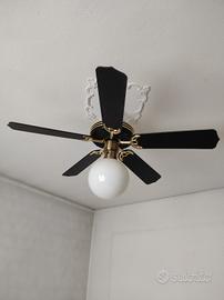 VENTILATORE DA SOFFITTO CON O SENZA LUCE 