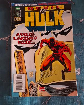 Fumetto Devil e Hulk n.40