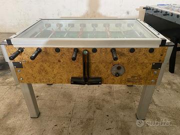 Calcio balilla roberto sport con vetro