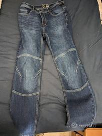 pantaloni blugins da moto tecnici 