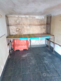 Scaffalatura per box piantane e traversi a L