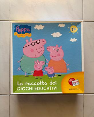 La raccolta dei giochi educativi Peppa Pig