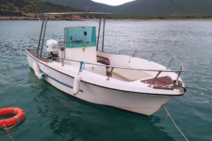 Barca con fuoribordo