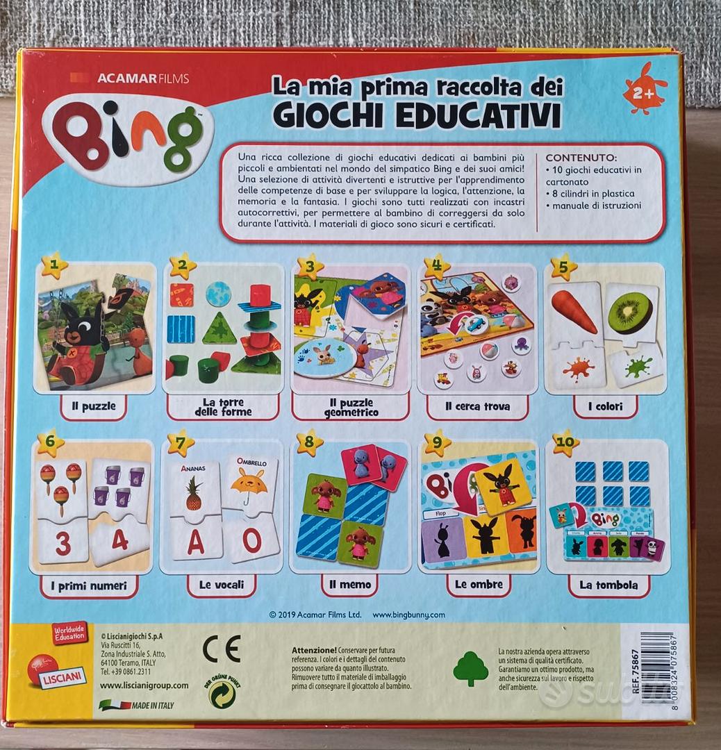 Bing Raccolta Giochi Educativi - Tutto per i bambini In vendita a Milano