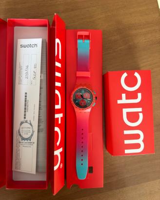 Swatch Chrono Neon Nuovo