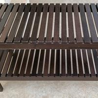 panca in legno Ikea Molger 