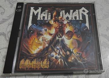 Doppio CD Manowar Hell On Stage Live