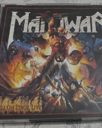 Doppio CD Manowar Hell On Stage Live