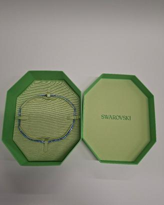swarovski 5743450 Collana Tennis Matrix blu ZYQ FI
