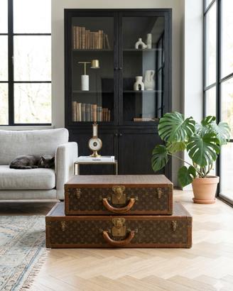 Coppia di valigie Louis Vuitton modello Bisten