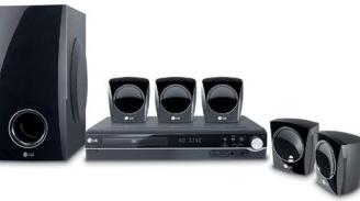 Home theatre 5.1 LG, 5 casse + subwoofer -WIRELESS