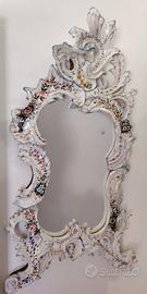 SPECCHIERA in ceramica di Bassano Maestro Zen