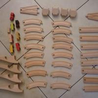 Pista trenino in legno