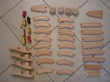 Pista trenino in legno