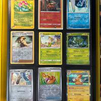 Album a 9 tasche con carte pokemon
