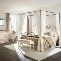 Letto a Baldacchino in ferro battuto Sabrina