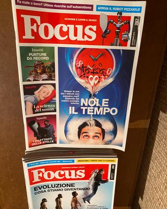 Lotto riviste focus e focus extra