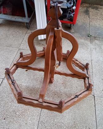 lampadario fatto a mano