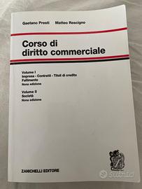 Corso di diritto commerciale V1&2 Presti, Rescigno
