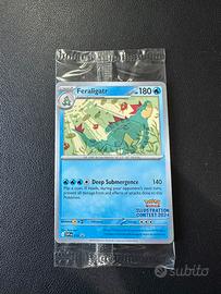 Feraligatr pokemon illustration contest2024 sealed