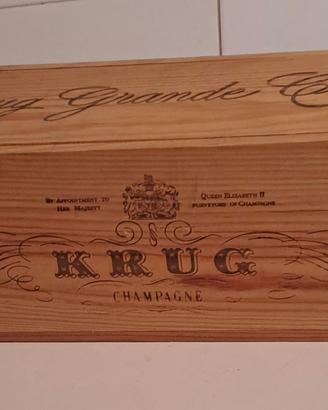 Cassetta champagne Krug