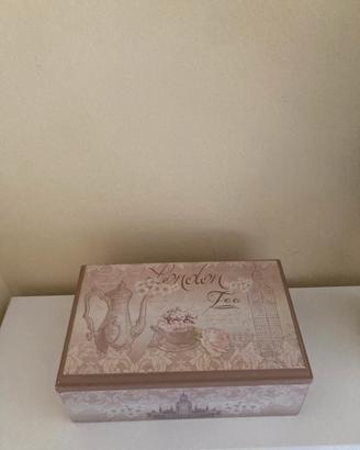 Scatola in legno porta tisane