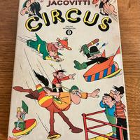 Fumetto vintage Jacovitti Circus 1978