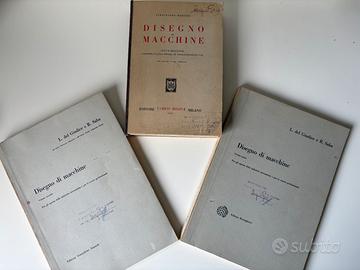 Libro disegno macchine vintage Hoepli