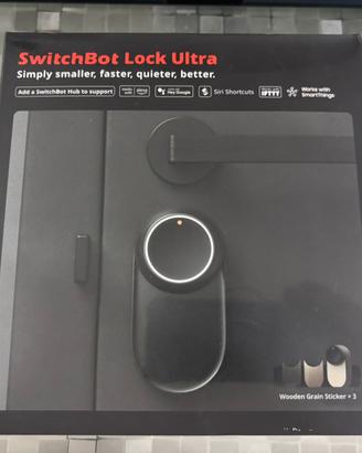 SwitchBot Lock Ultra (Nero) - NUOVA SIGILLATA