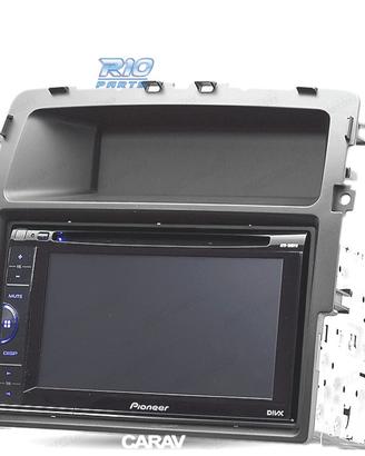 TELAIO NERO RADIO 2-DIN PER OPEL VIVARO NISSAN PRI