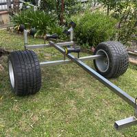 Carrello da alaggio in inox