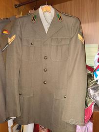 Giacca militare vintage anni 80 alpini Julia 