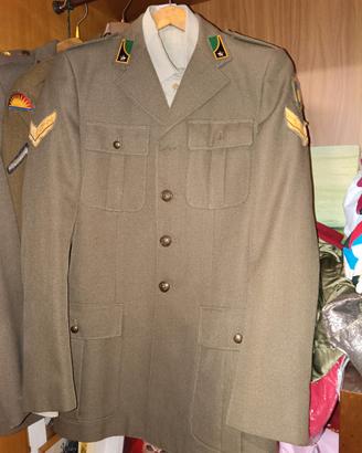 Giacca militare vintage anni 80 alpini Julia 