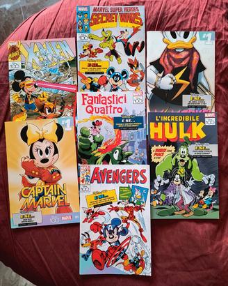 Set 7 albi Amazing Spider-Man Variant Disney 100